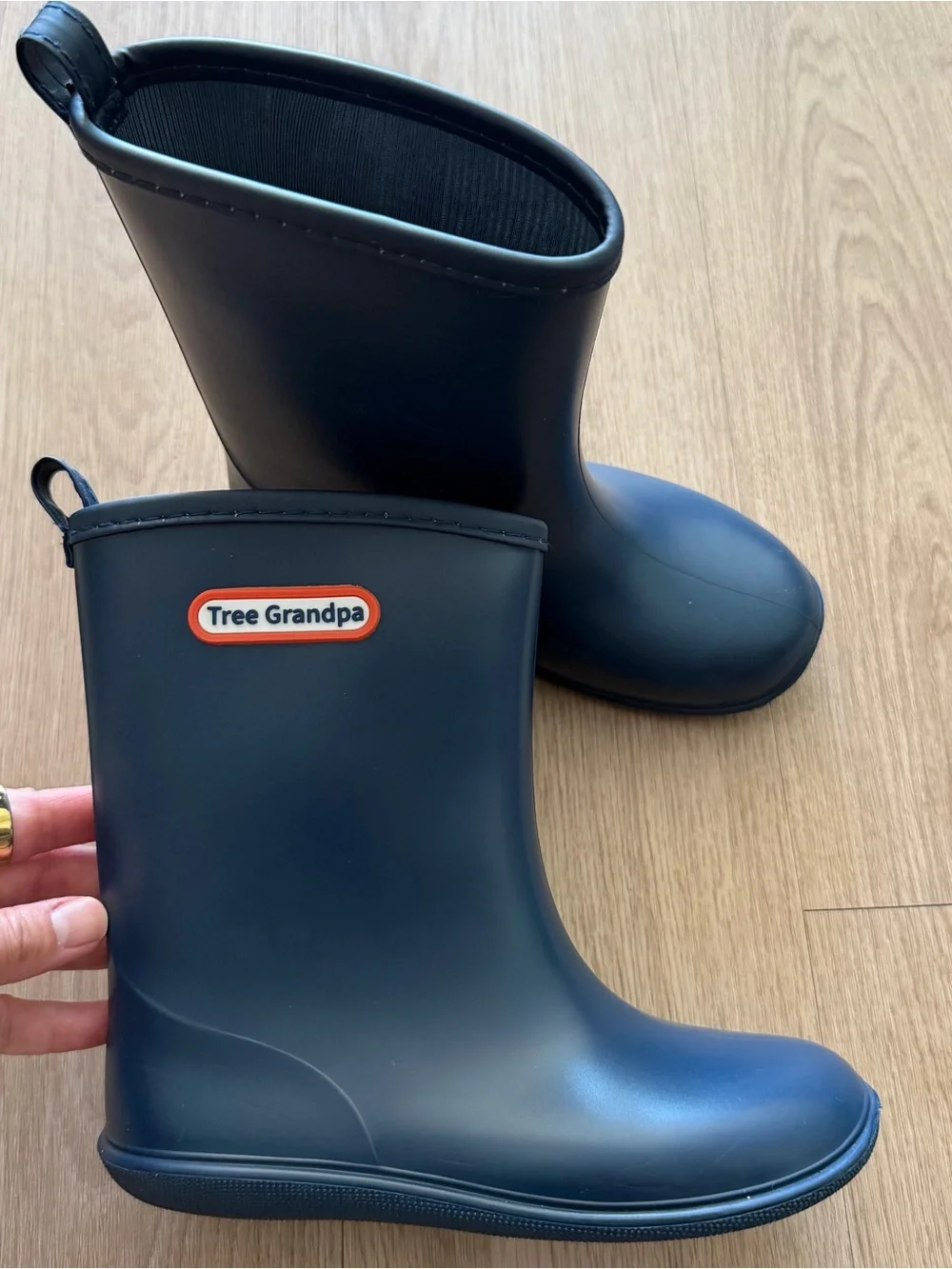Tree Grandpa Rain boots